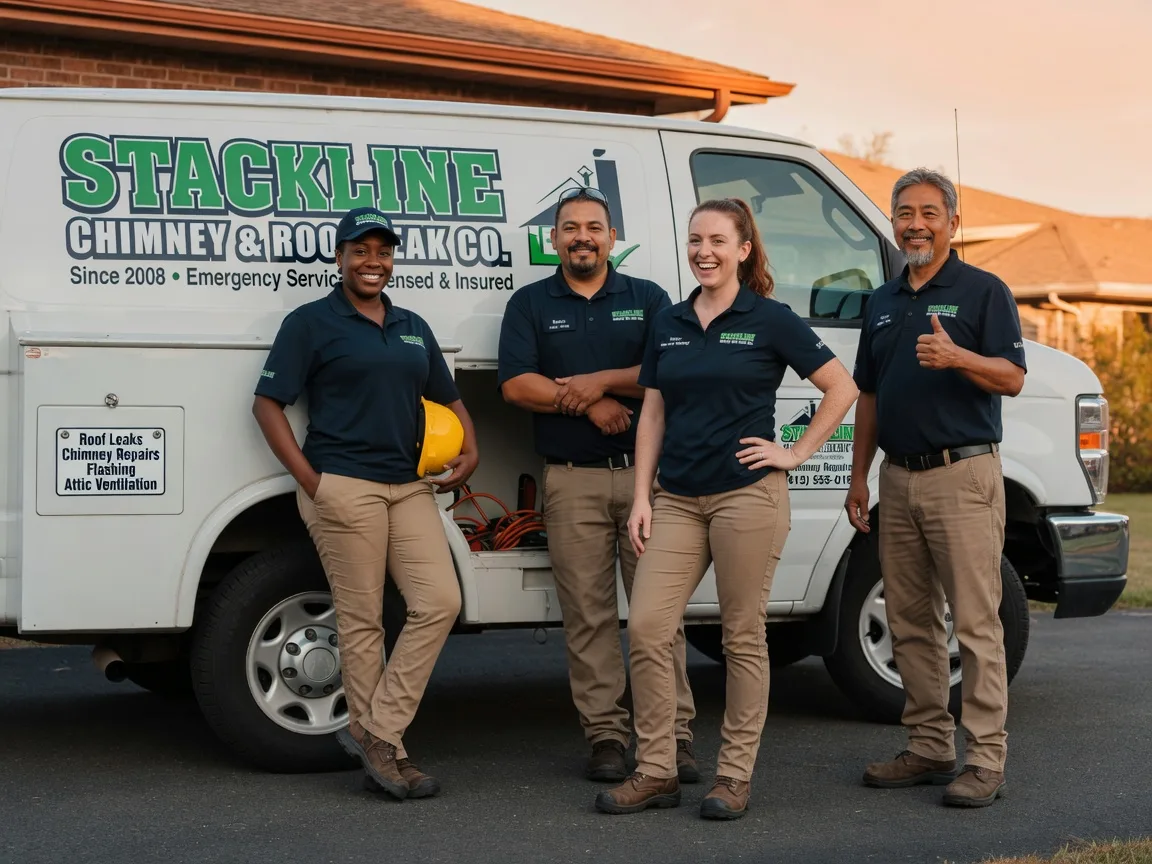 Chimney flashing repair company in Alaska